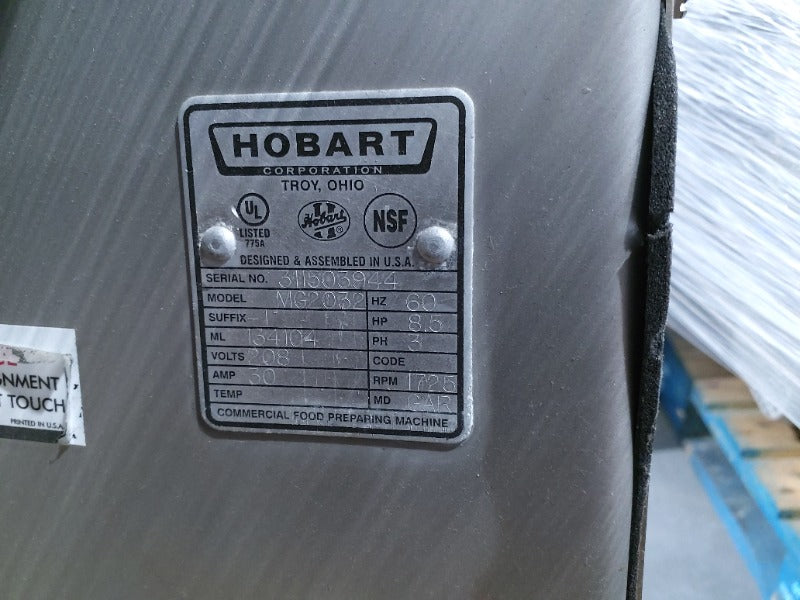 Hobart Meat Grinder (1)  - Load #282714