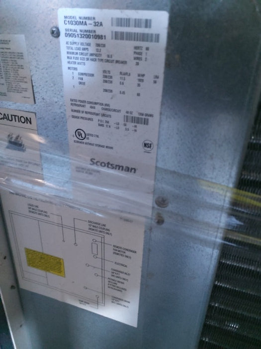 Scotsman Ice Machine (1) - Load #303316