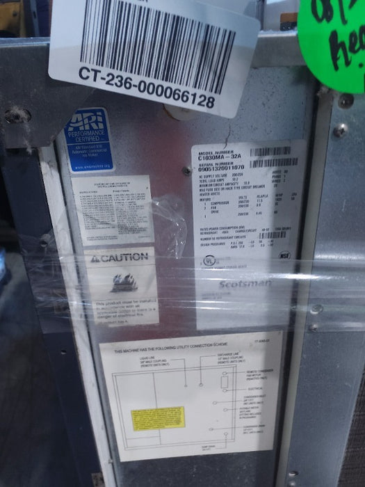 Scotsman Ice Machine (1) - Load #303315