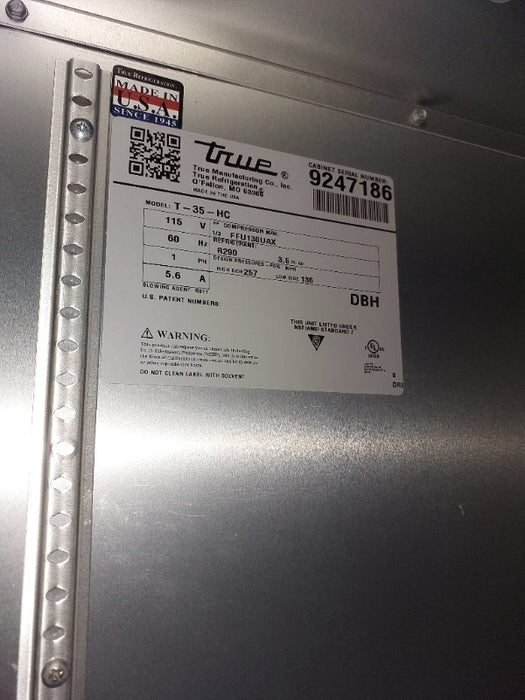 Refrigeration  - Load #299771