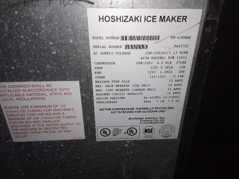 Hoshizaki Ice Machine (3)  - Load #306305