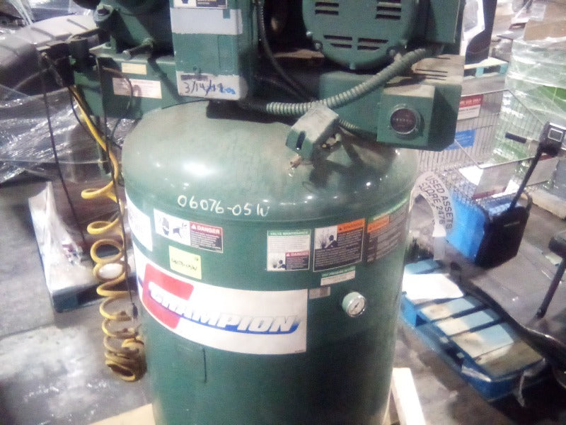 Champion 120-Gallon Air Compressor (1) , COATS 1250-2D (2) - Load #307907