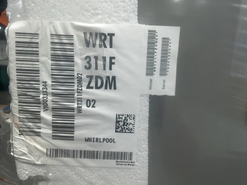 Whirlpool Refrigerator (new w/original packaging) (5)  - Load #255454