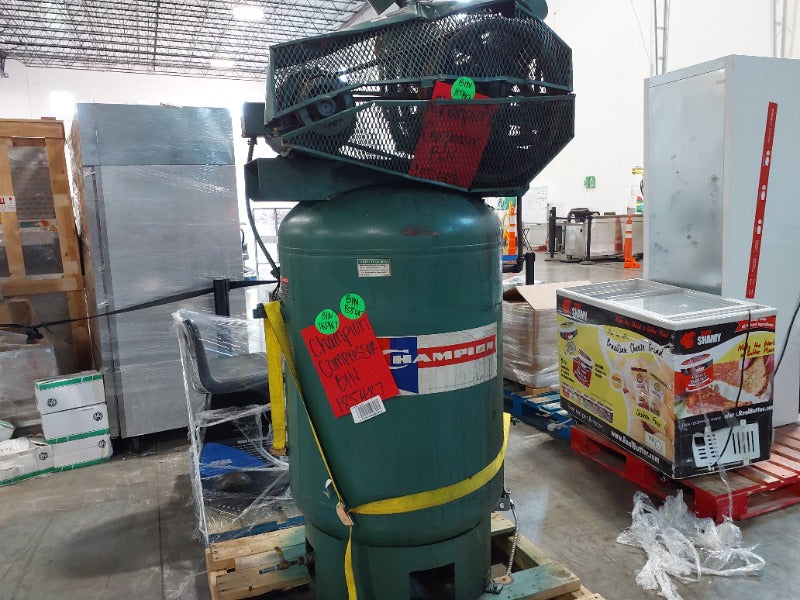 Champion 120-Gallon Air Compressor (1) - Load #185487