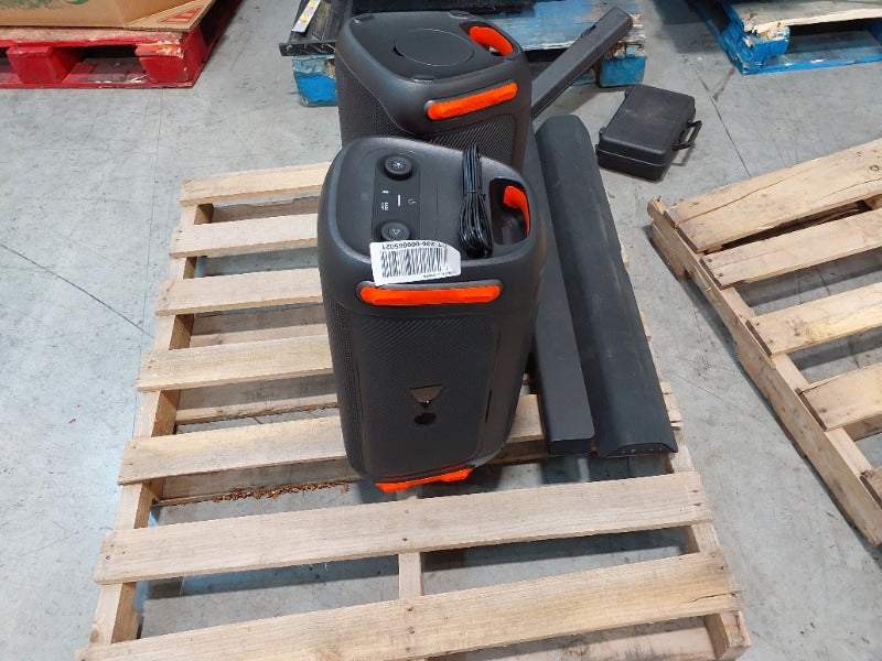 Great deal on a mixed load of used Audi electronic equipment available for pick up in Greenfield, IN today. 46 Pallet Positions. Load includes  Bluetooth Speaker 93, Sound bar system 22, and Bluetooth PA Speaker 43. Buy them on 1GNITE Marketplace today.