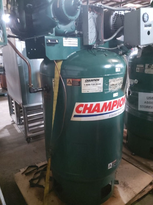 Champion 120-Gallon Air Compressor (1) - Load #196287