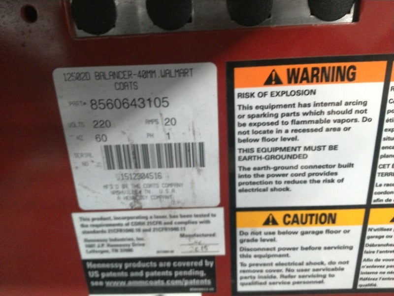 Get a great deal on a mixed load of used COATS tire-changing equipment.  COATS 1250-2D, Coats Rim Clamp Tire Changer, COATS 70XAH3. Available for pick up in Pasco, WA today. 5 Pallet Positions. Buy on 1GNITE Marketplace Today.