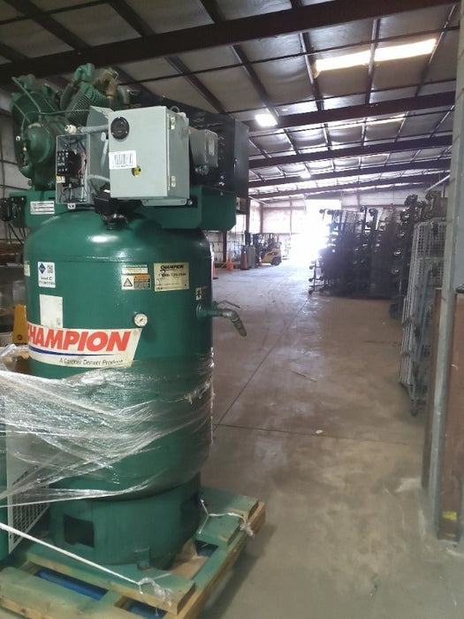 Get a great deal on a used Champion 120-Gallon Air Compressor 1. Available today in Spartanburg, SC. 1 Pallet Position.. Buy it on 1GNITE Marketplace today.