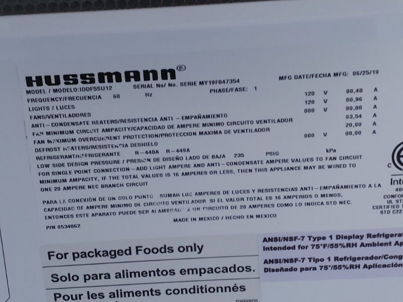 Get a great deal on a mixed load of used Husmann refrigeration units: One Hussman Cooler - 6 Doors & and one Hussman Cooler - 4 Doors.  Available in Dallas, TX today. 5 Pallet Positions.  Buy it on 1GNITE Marketplace today.