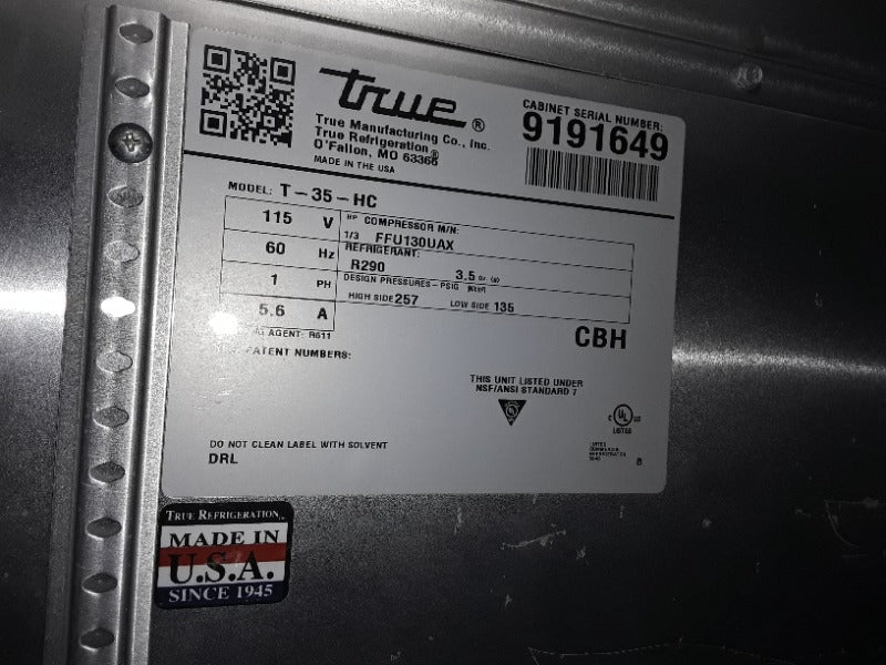 Refrigeration 10/23/23 - Load #224828