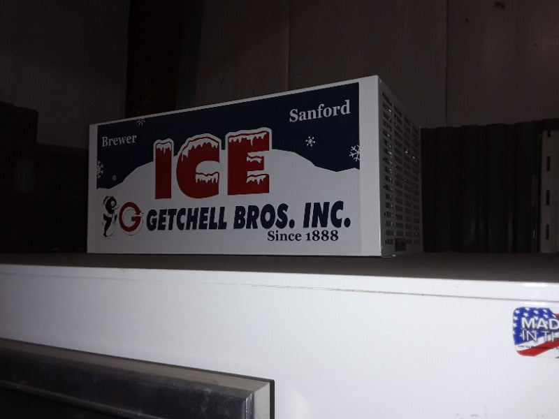 Cape Cod Ice Merchandiser Freezer  (1)  - Load #227569