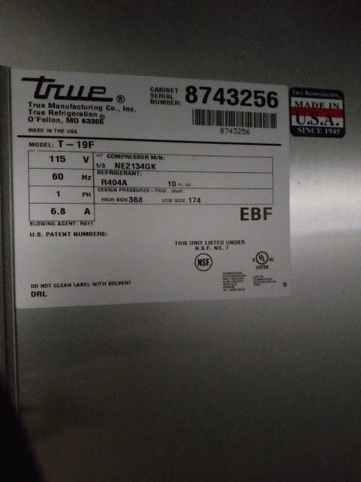 50% off TRUE coolers and freezers.  Mixed load of commercial refrigerators and freezers in Siloam Springs, AR.  Buy it on the 1GNITE marketplace today. 3 Pallet Positions True refrigerator 1 Habco Refrigerator 1 Habco Refrigerator (smaller) 1 True Stainless Steel Freezer - T19F 1