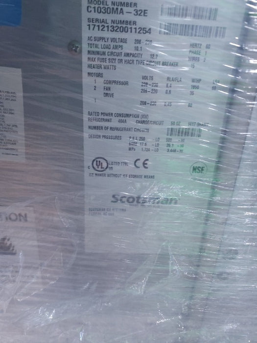 Scotsman Ice Machine (1)  - Load #232647