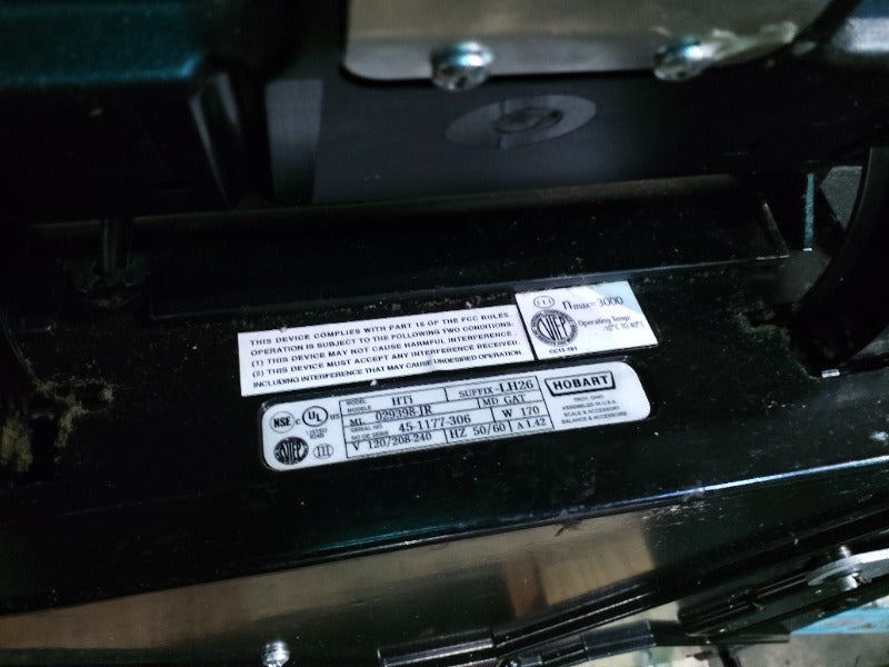 HOBART HTI (WITH BACK SCREEN) (3) , HOBART HTI DELI SCALE (WITHOUT BACK SCREEN) (3)  - Load #234192