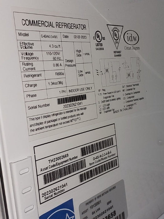 Refrigeration  - Load #236454