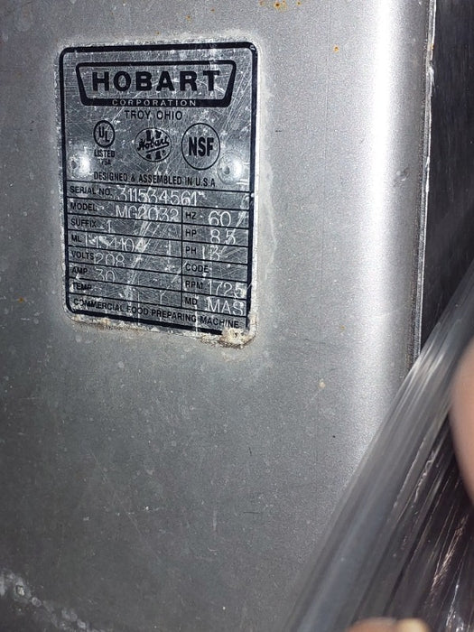 Hobart Meat Grinder (1)  - Load #237275