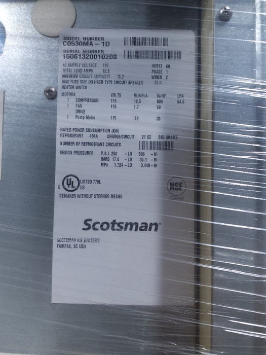 Ice Machine - Scotsman (1)  - Load #237668