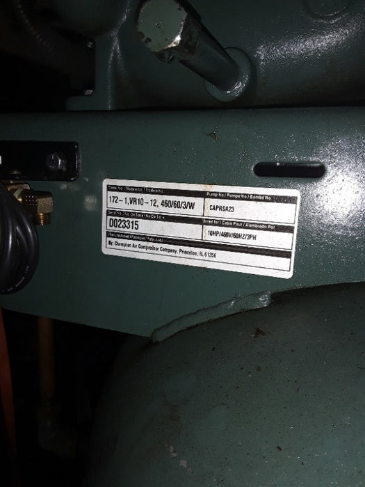 Champion 120-Gallon Air Compressor (1)  - Load #238911