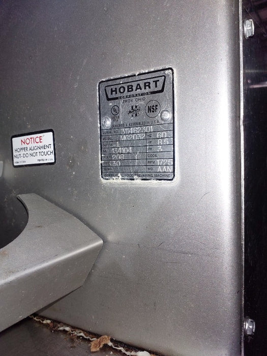 Hobart Meat Grinder (1)  - Load #240446