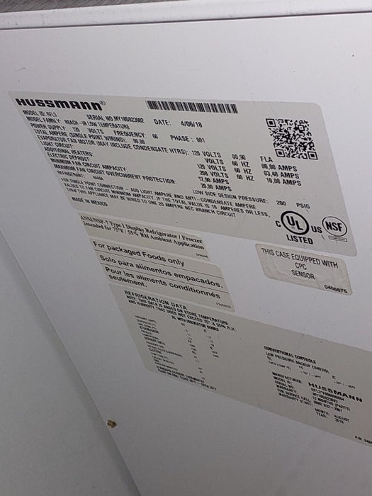 Refrigeration Case (Hussmann) (1)  - Load #254513