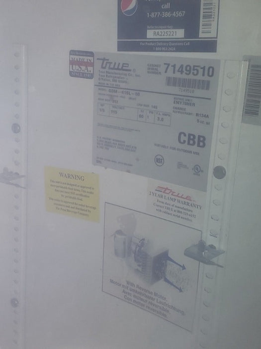 Refrigeration  - Load #272630