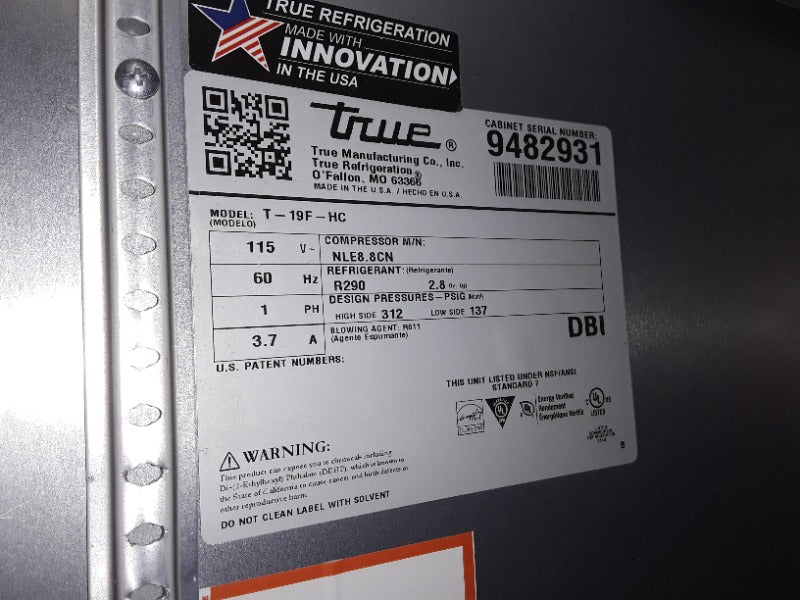 Refrigeration  - Load #279577