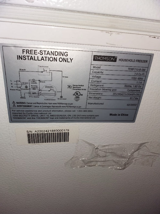 Refrigeration  - Load #299040