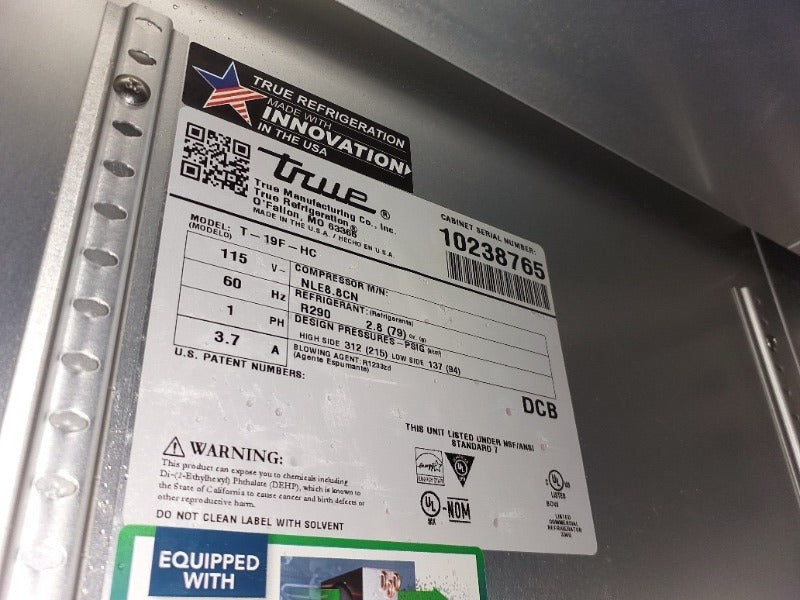 Refrigeration  - Load #299543