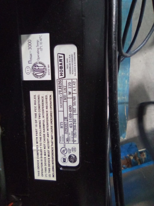 HOBART HTI (WITH BACK SCREEN) (4)  - Load #304743