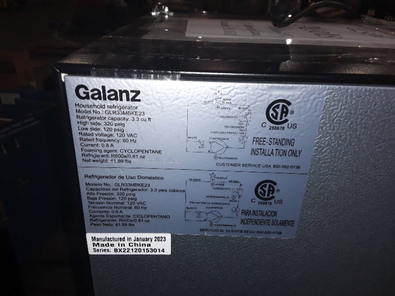 Refrigeration 9/18/23 - Load #214838