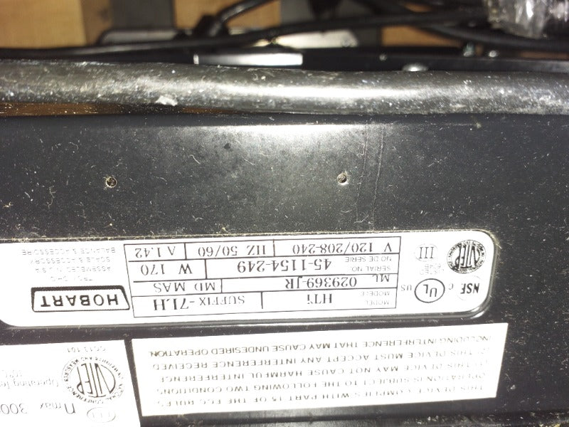 Hobart HTi-LH (4) , HOBART HTI DELI SCALE (WITHOUT BACK SCREEN) (2)  - Load #303733