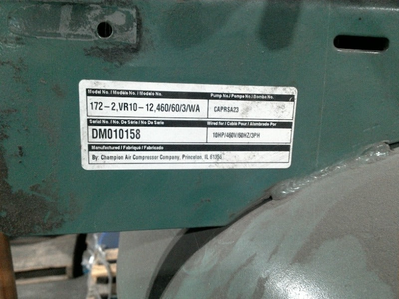 Champion 120-Gallon Air Compressor (2)  - Load #228005
