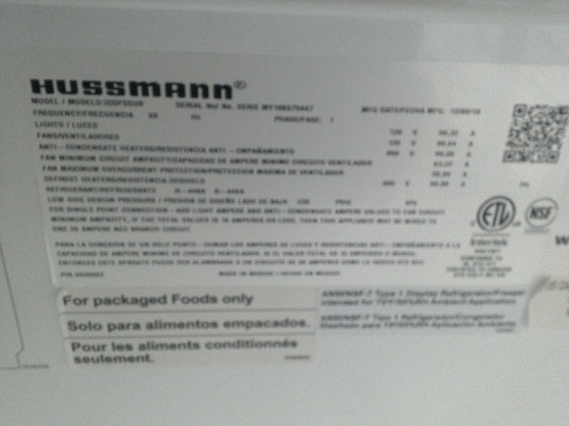 Hussman Cooler - 4 Doors (1)  - Load #233890