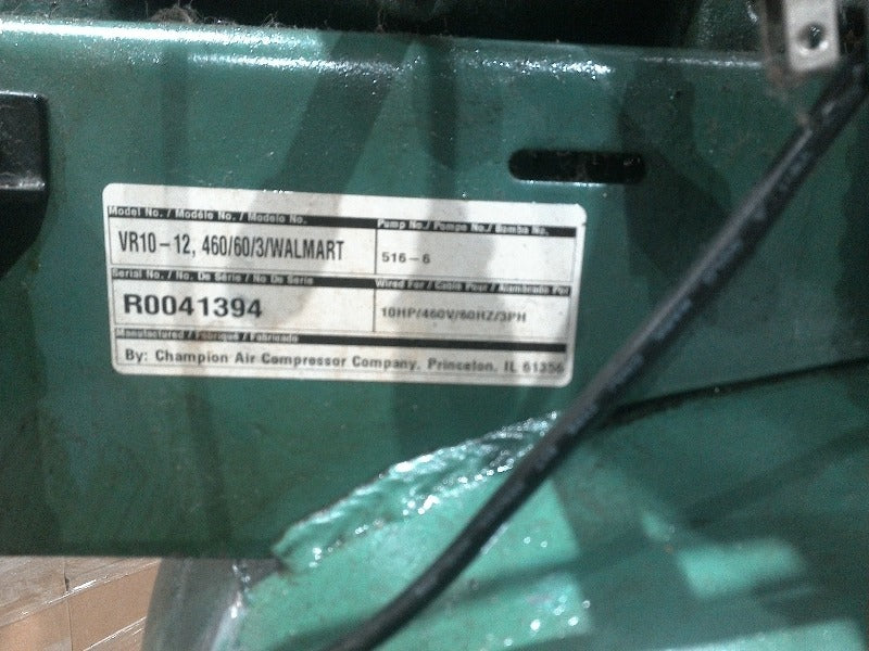 Champion 120-Gallon Air Compressor (1)  - Load #233923