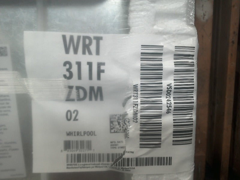 Whirlpool Refrigerator (new w/original packaging) (5)  - Load #255454