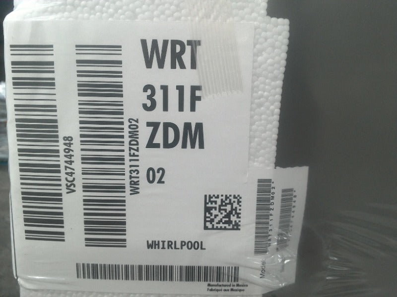 Whirlpool Refrigerator (new w/original packaging) (5)  - Load #255454