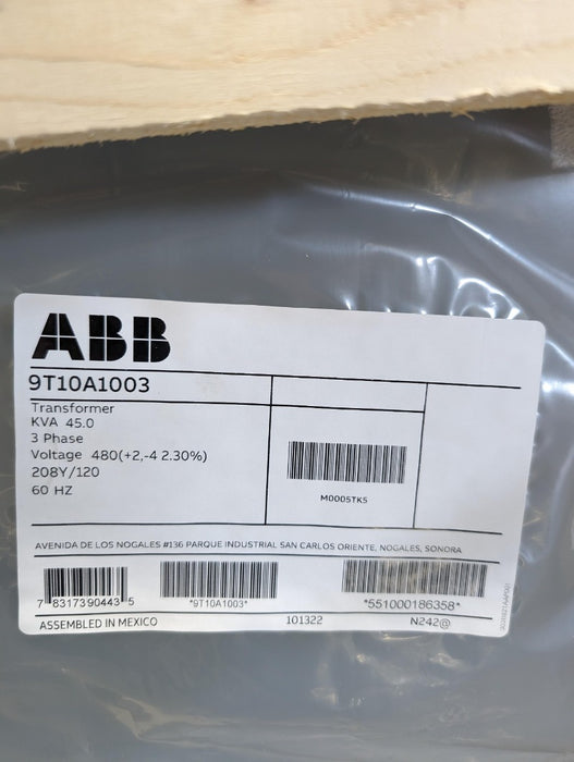 Hammond Power Solutions Three Phase Dry Transformer (1)  - Load #229845
