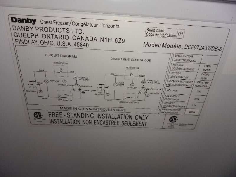 Refrigeration  - Load #184874