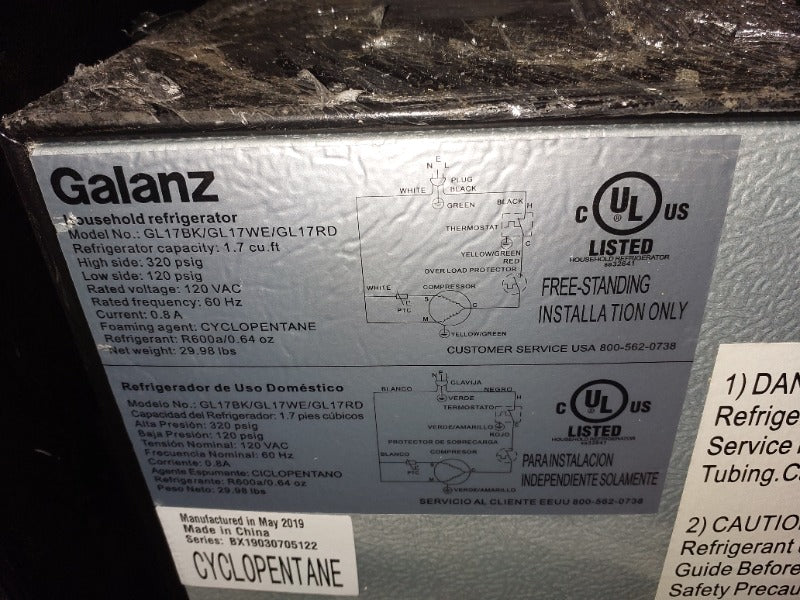 Refrigeration Load - Load #203586