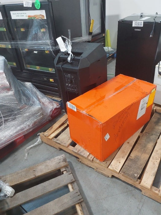 Great deal on a mixed load of used Audi electronic equipment available for pick up in Greenfield, IN today. 46 Pallet Positions. Load includes  Bluetooth Speaker 93, Sound bar system 22, and Bluetooth PA Speaker 43. Buy them on 1GNITE Marketplace today.