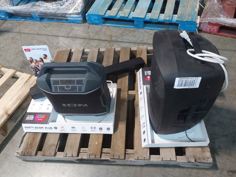 Great deal on a mixed load of used Audi electronic equipment available for pick up in Greenfield, IN today. 46 Pallet Positions. Load includes  Bluetooth Speaker 93, Sound bar system 22, and Bluetooth PA Speaker 43. Buy them on 1GNITE Marketplace today.