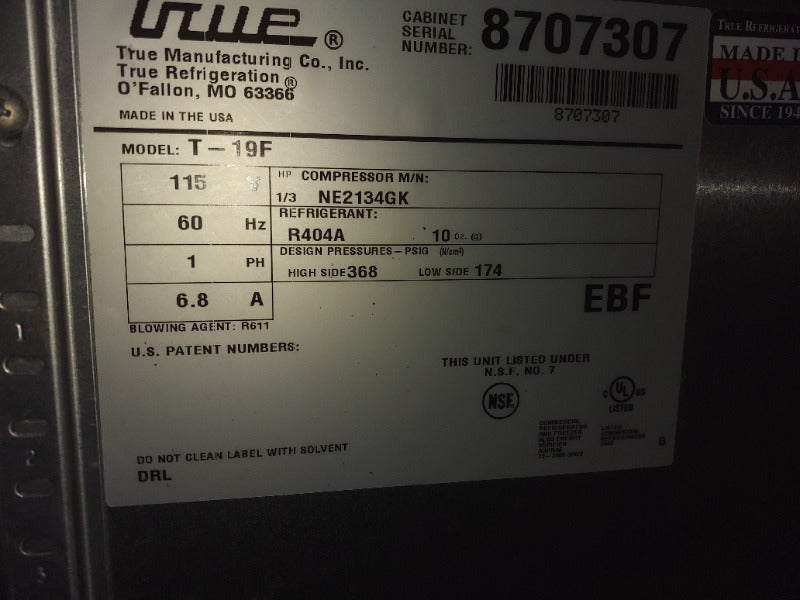 Refrigerator  - Load #200779