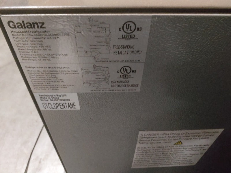 Great deal on a load of used Coolers- TRUE, Whirlpool and Galanz - 1GNITE