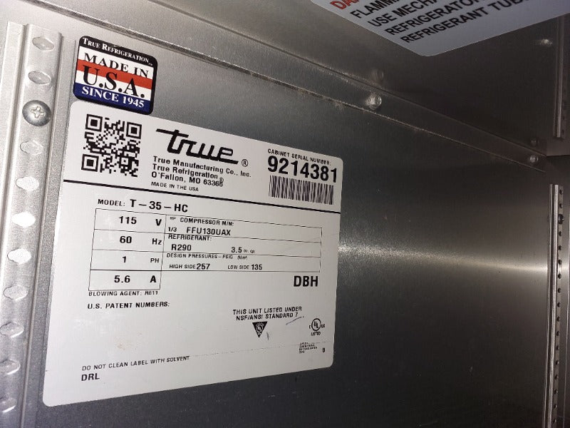 Refrigeration Load - Load #203586
