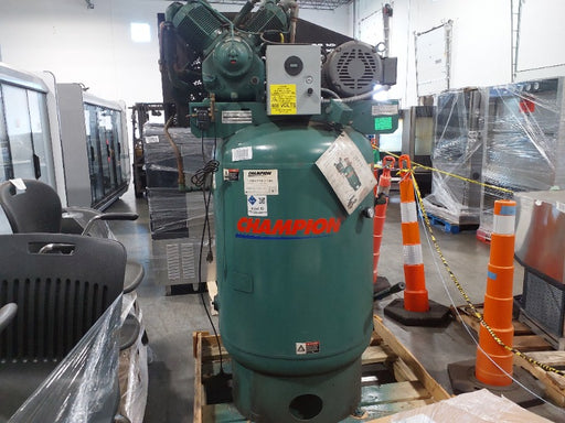 Great deal on a used Champion 120-gallon Air Compressor, available to pick up in Greenfield, IN today.  Buy Now!. 1GNITE.