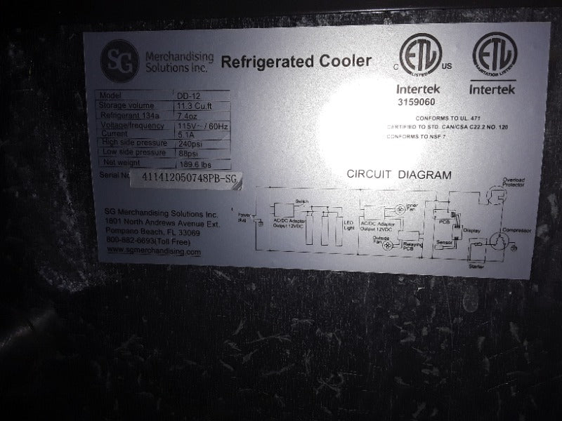 Refrigeration 8/16/23 - Load #204794