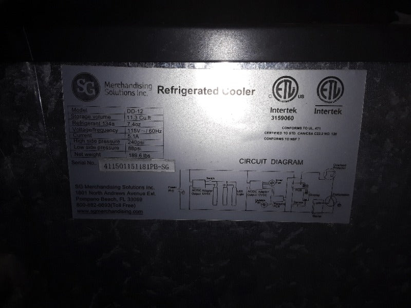 Refrigeration 8/16/23 - Load #204794
