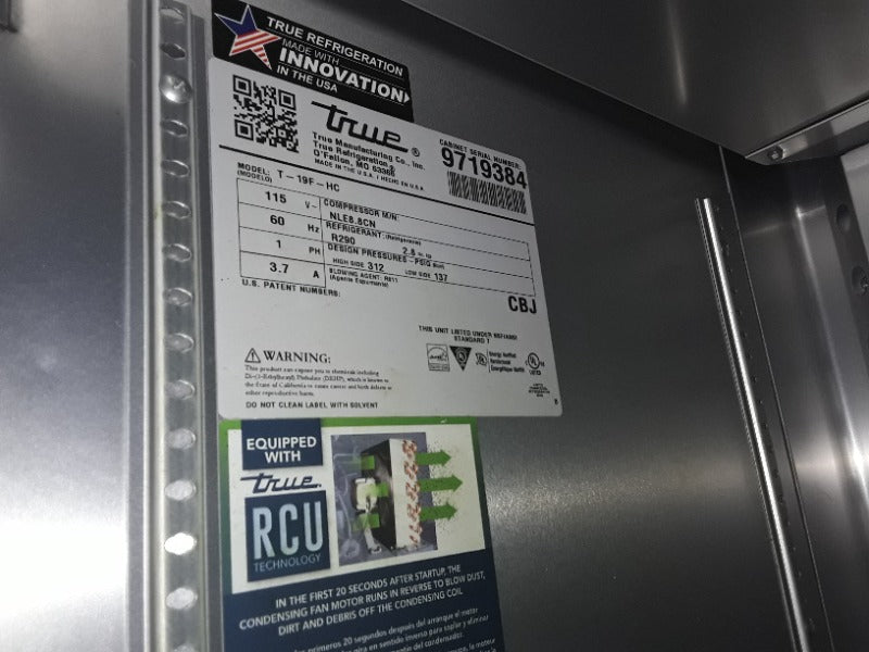 Refrigeration 8/16/23 - Load #204794