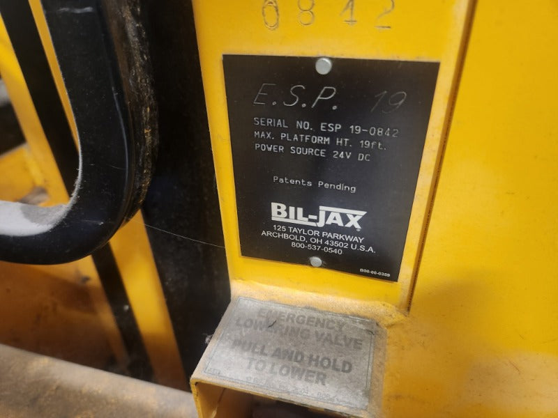 Bil-Jax ESP19 lift (1)  - Load #186553