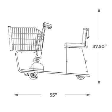 Amigo ValueShopper Motorized Shopping Cart